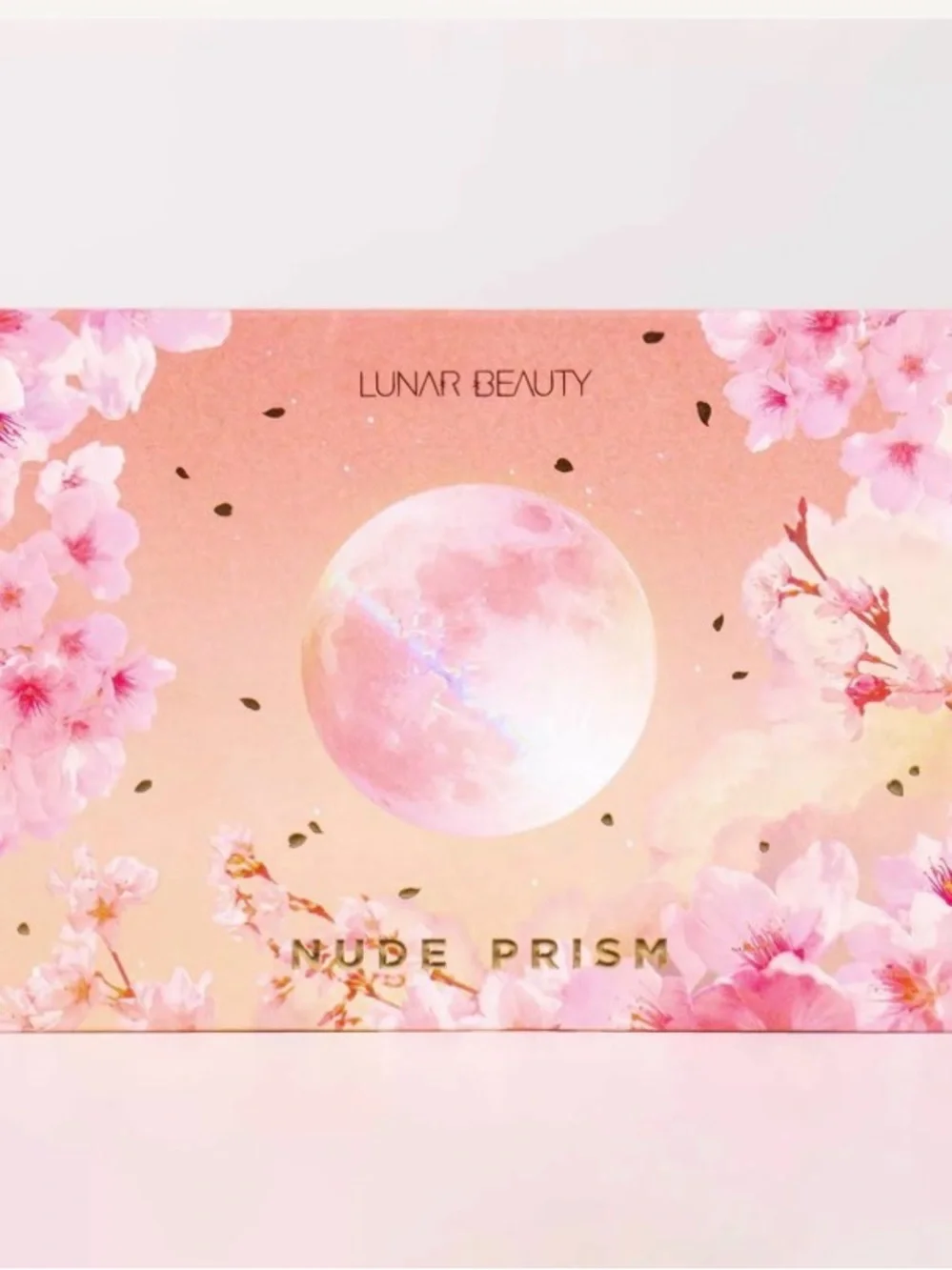 NIB-Lunar Beauty-Nude Prism Eyeshadow Color Palette-18 Pan Nude Matte & Shimmer